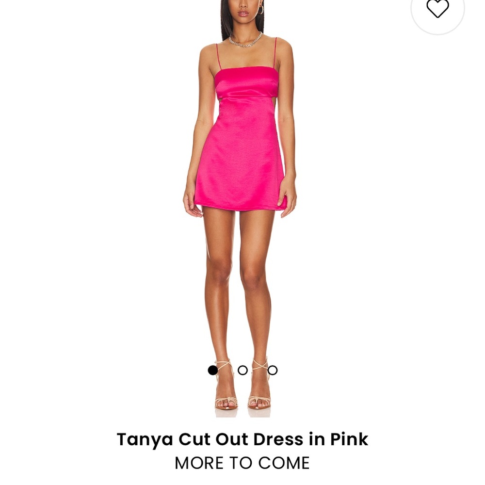 Tanya Cut Out Dress in Pink